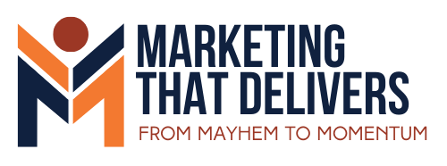 marketing that delivers logo