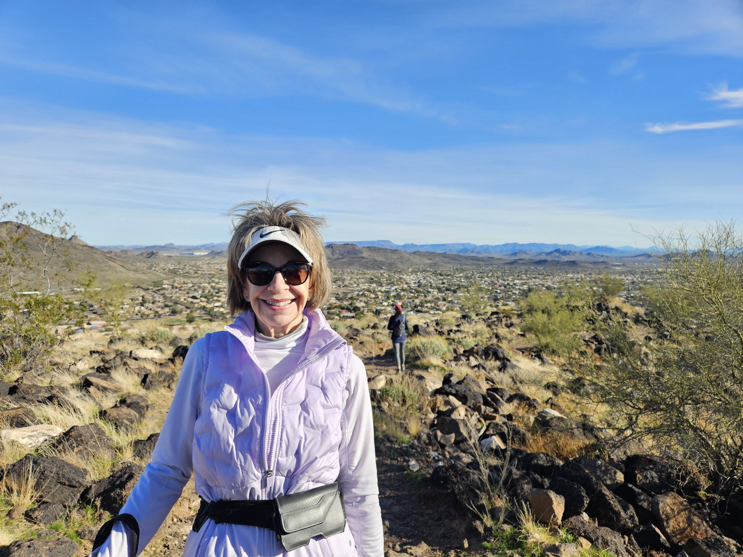 lavender in desert Marathon success